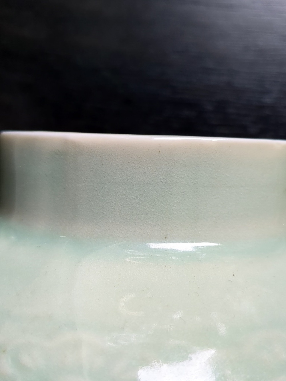 Wildwood Home Celadon Glazed Ginger Jar Lamp Base w/ Floral Fauna Engraving - Picture 9 of 13